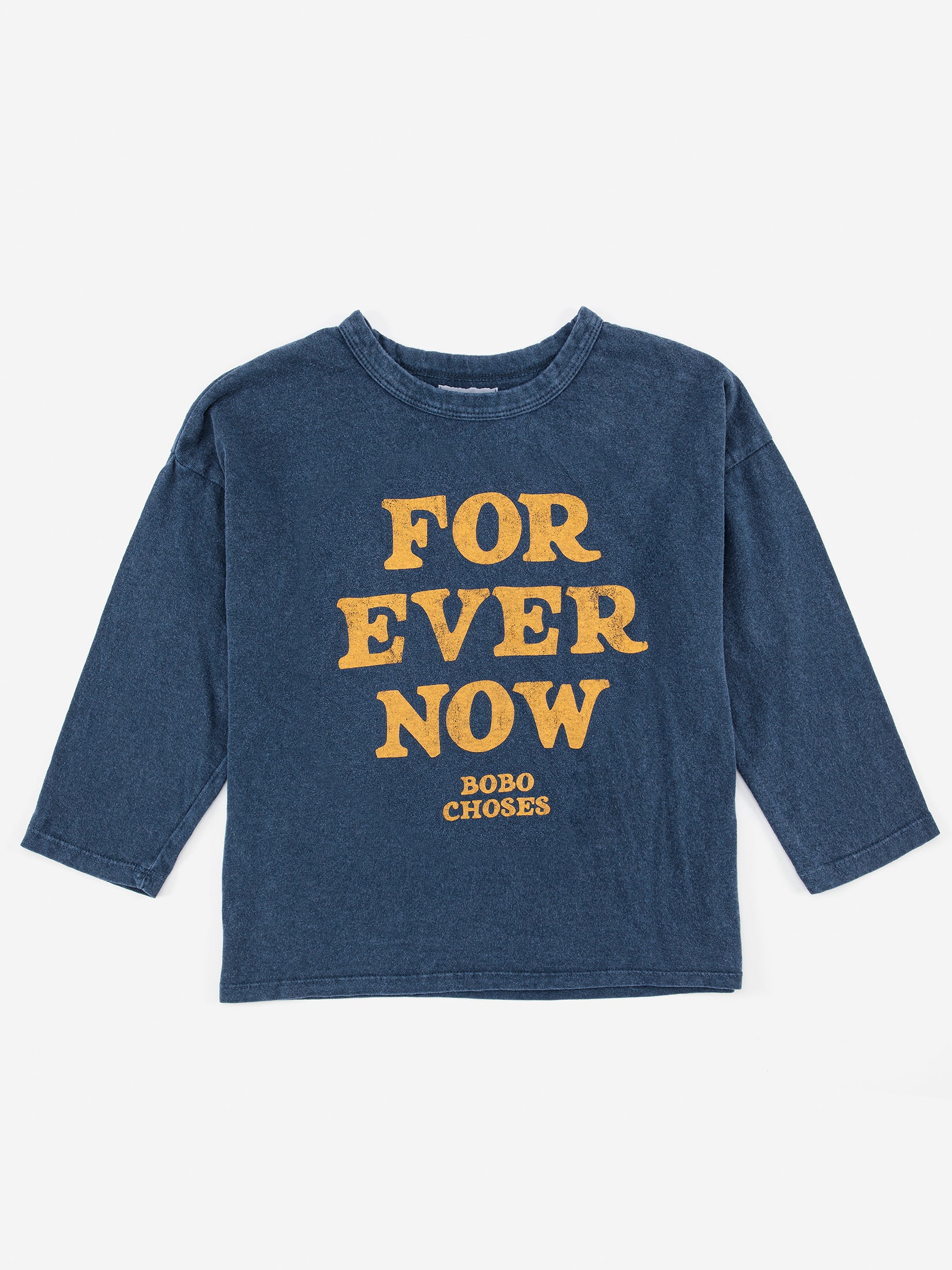 BOBO CHOSES FOREVER NOW YELLOW LS T-SHIRT