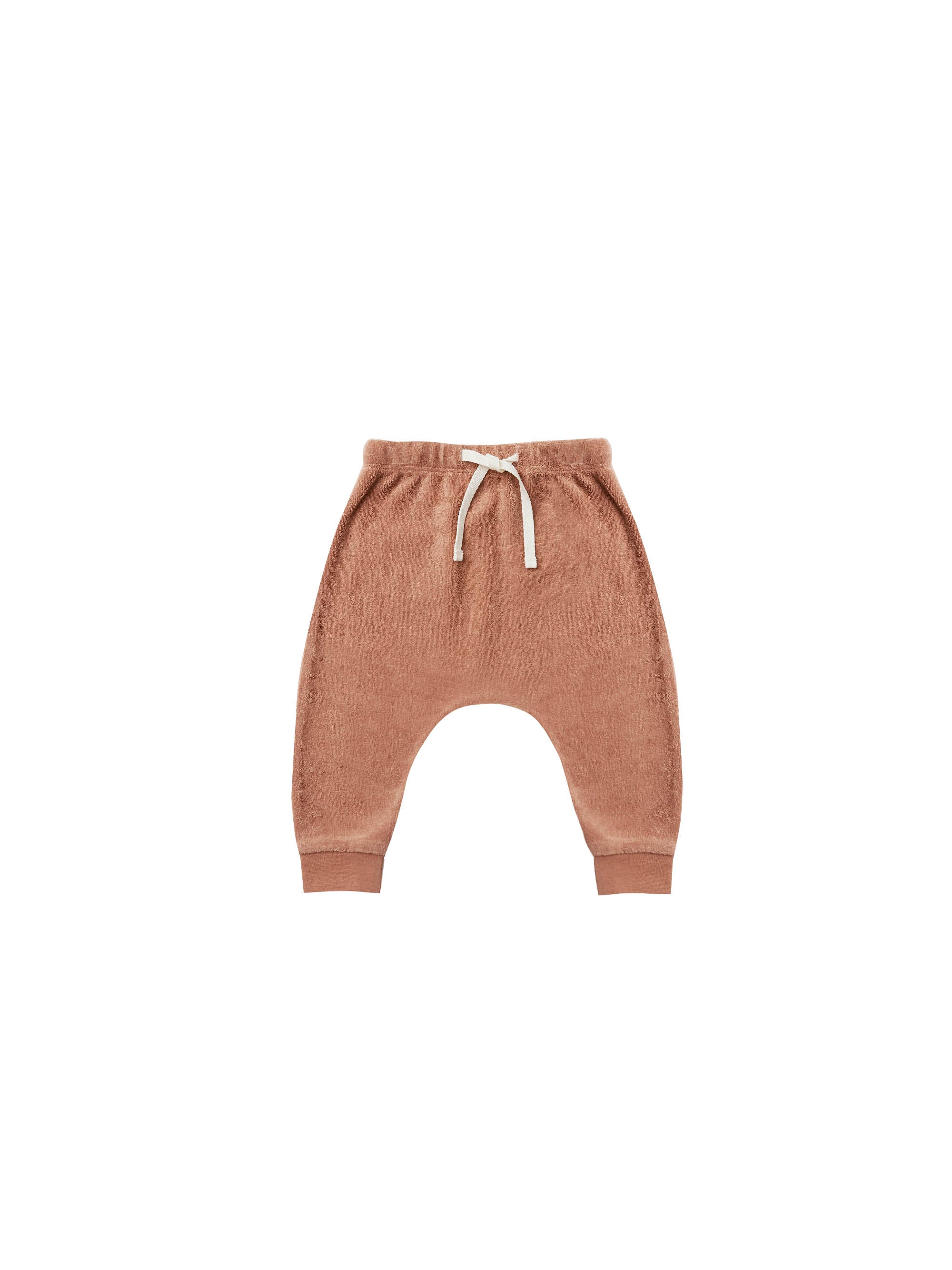 QUINCY MAE TERRY PANT / TERRACOTTA