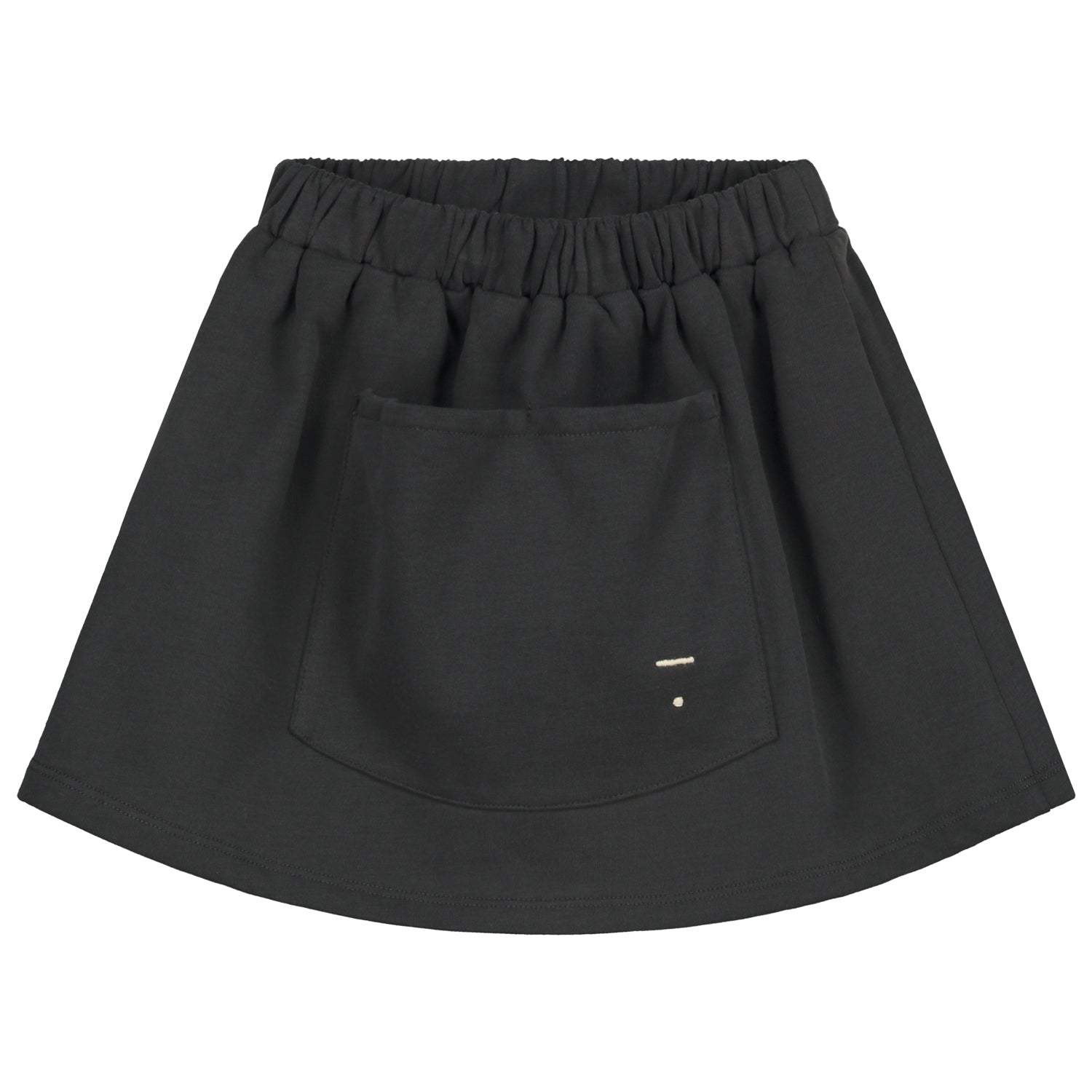 GRAY LABEL FRONT POCKET SKIRT / NEARLY BLACK