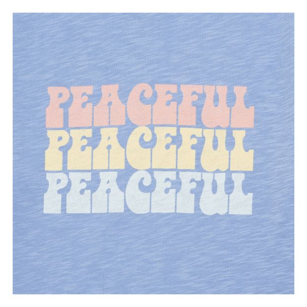 HUNDRED PIECES PEACEFUL ORGANIC COTTON TEE