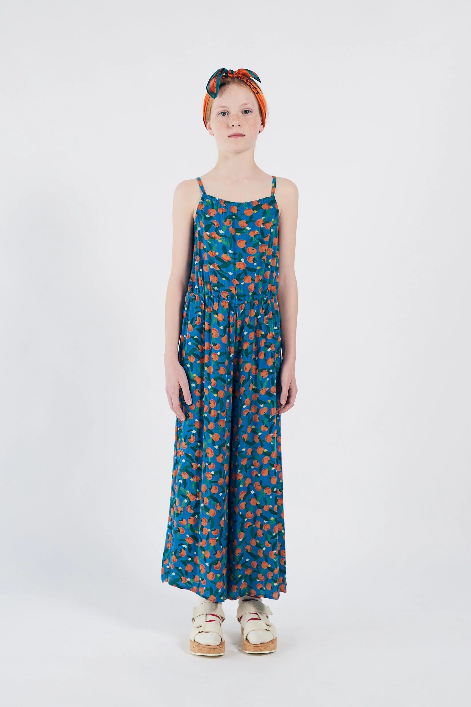 BOBO CHOSES ALL OVER ORANGES WOVEN OVERALL