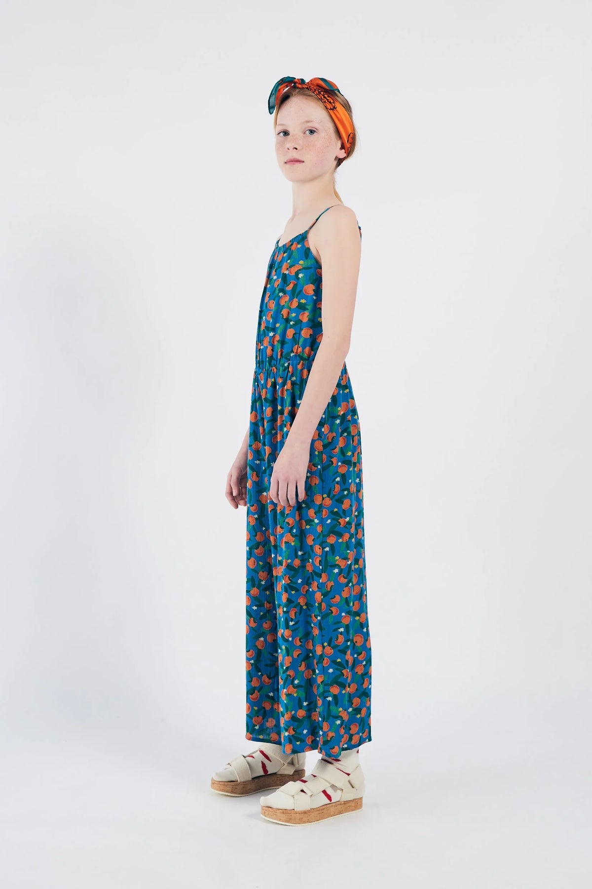 BOBO CHOSES ALL OVER ORANGES WOVEN OVERALL