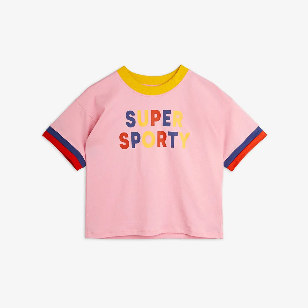 MINI RODINI SUPER SPORTY TEE / PINK