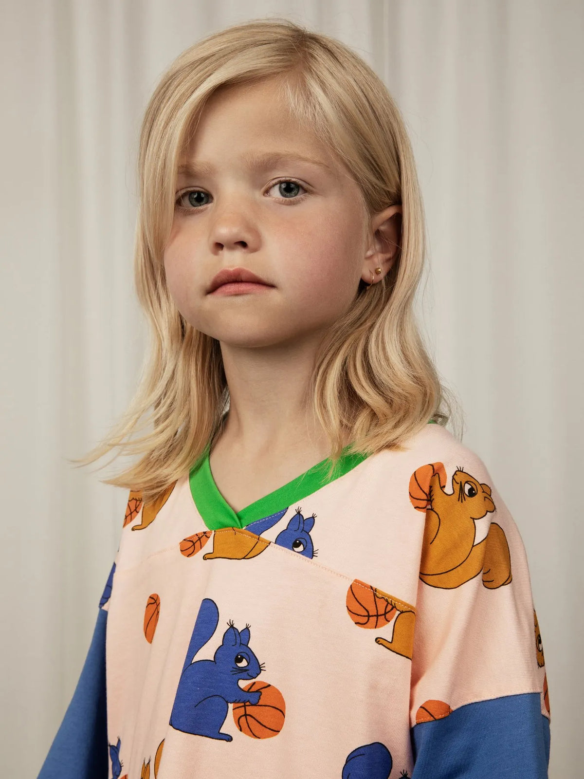 MINI RODINI SQUIRRELS OVERSIZED T-SHIRT