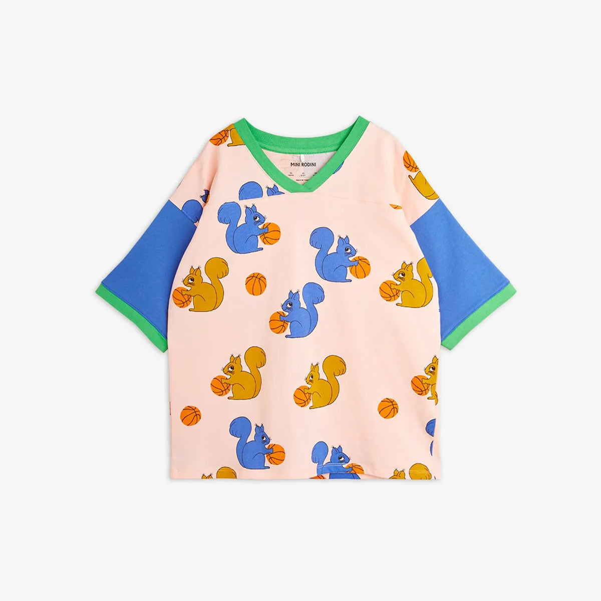 MINI RODINI SQUIRRELS OVERSIZED T-SHIRT