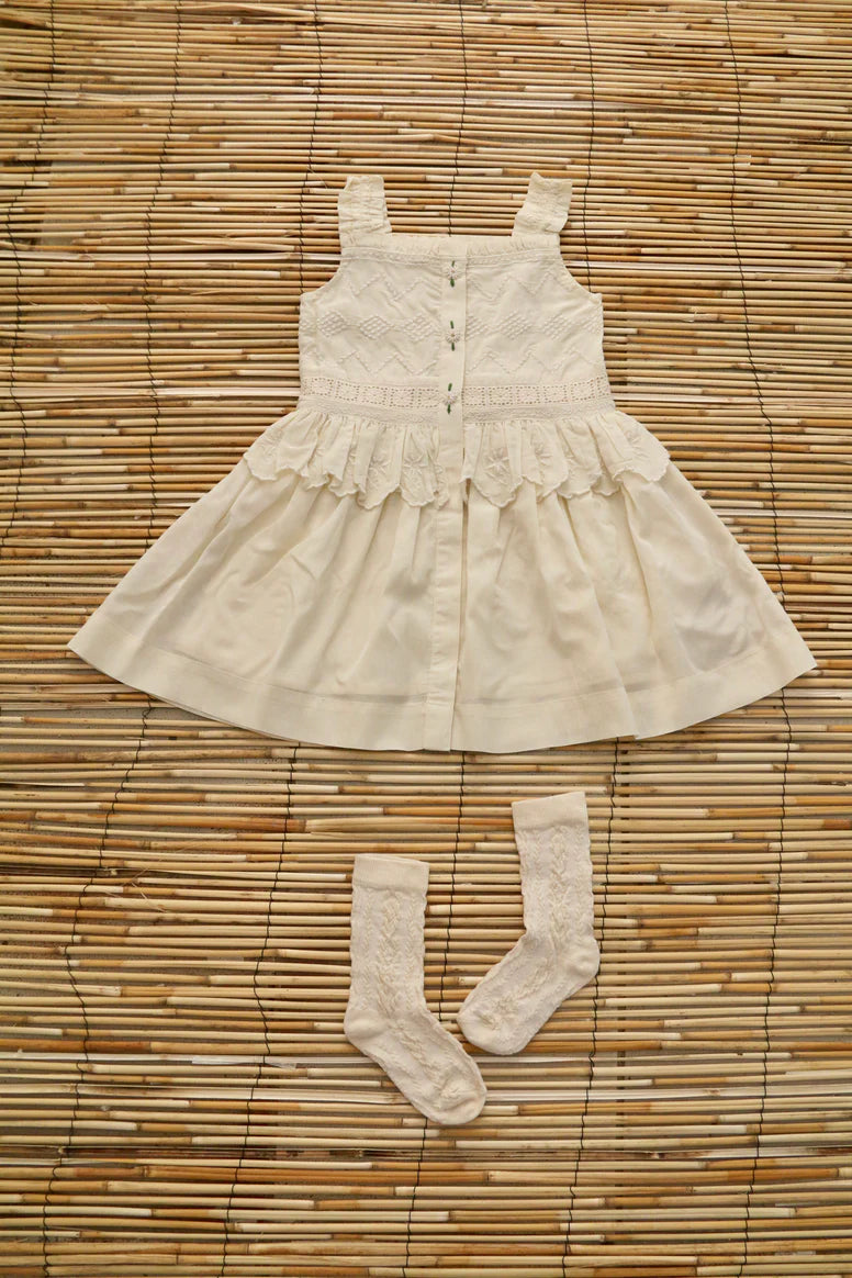 BONJOUR DIARY MADEMOISELLE DANCER DRESS / IVORY