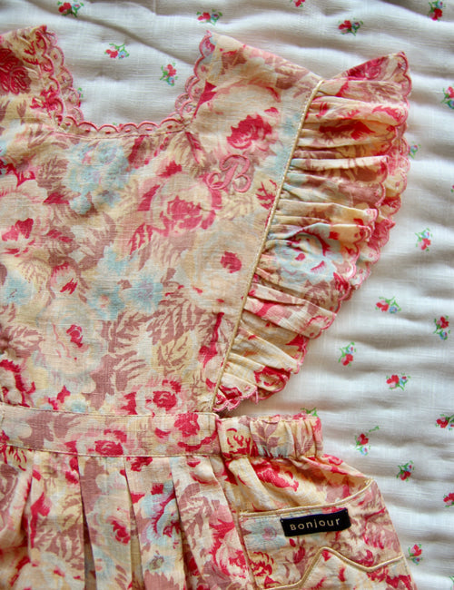 BONJOUR DIARY REINA DRESS / SCALLOP EMBROIDERY