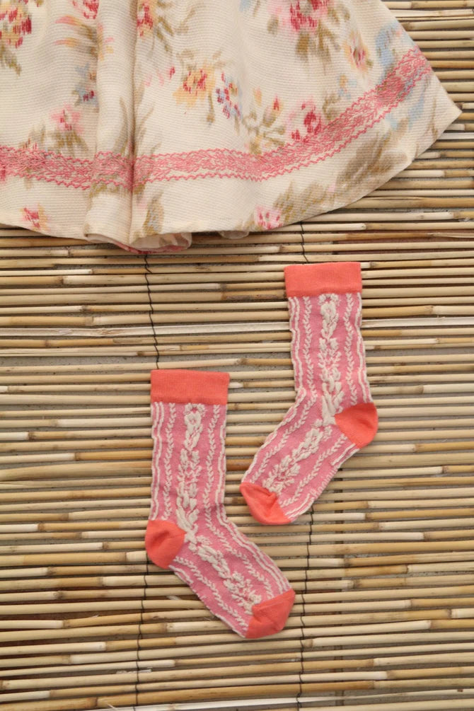 BONJOUR DIARY SKIRT + SCARF / ANTOINETTE PIQUE