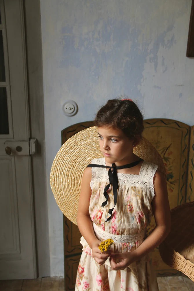 BONJOUR DIARY TOP + PANTY SET / ANTOINETTE PRINT - Milk + Bots