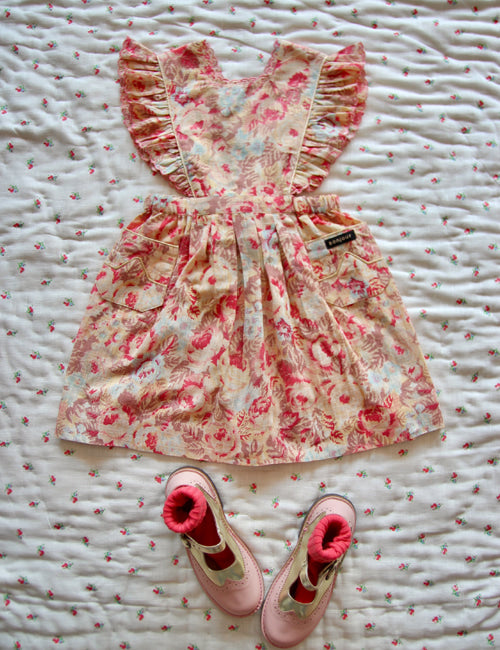 BONJOUR DIARY REINA DRESS / SCALLOP EMBROIDERY - Milk + Bots