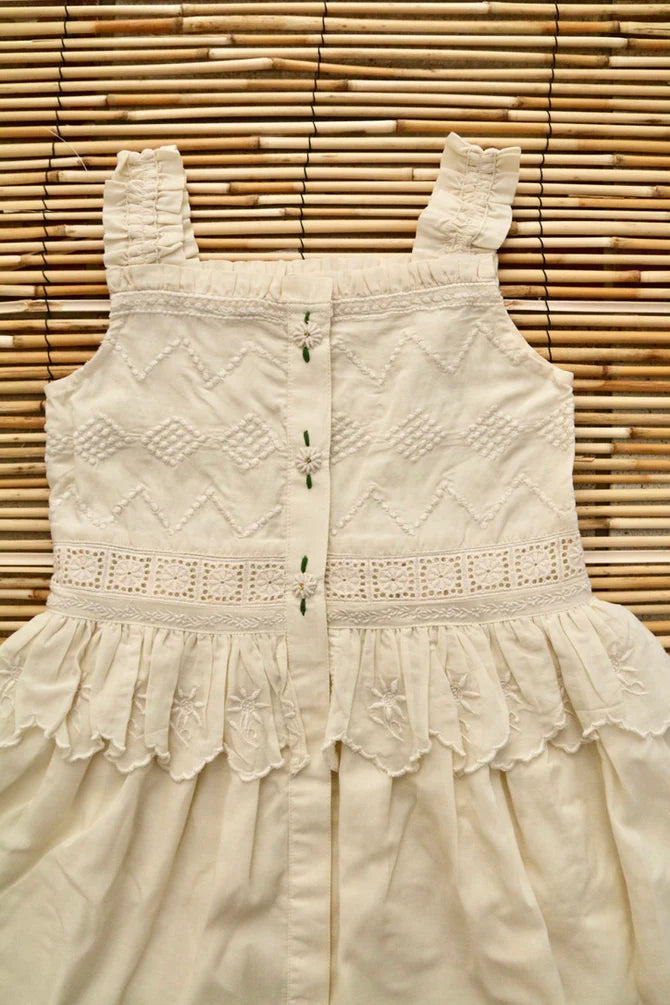 BONJOUR DIARY MADEMOISELLE DANCER DRESS / IVORY