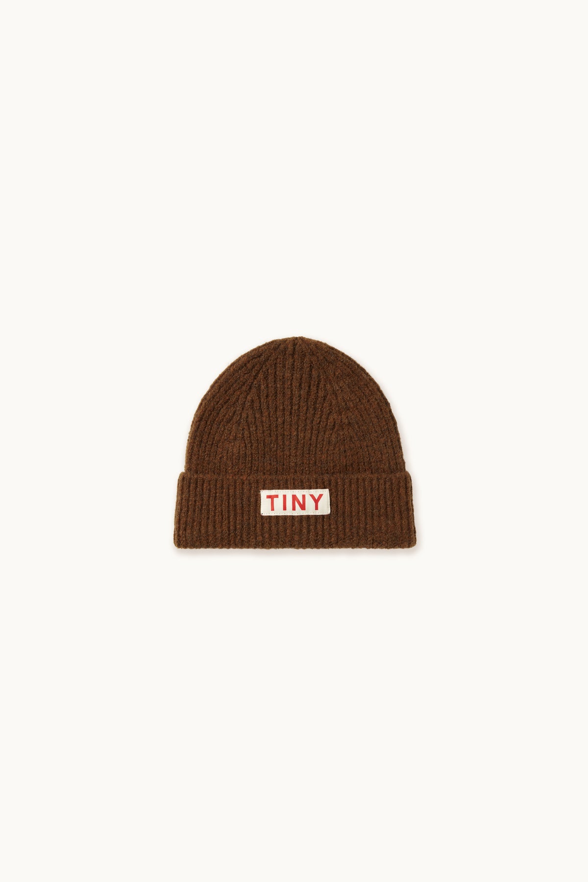 TINYCOTTONS SOLID BEANIE / BROWN