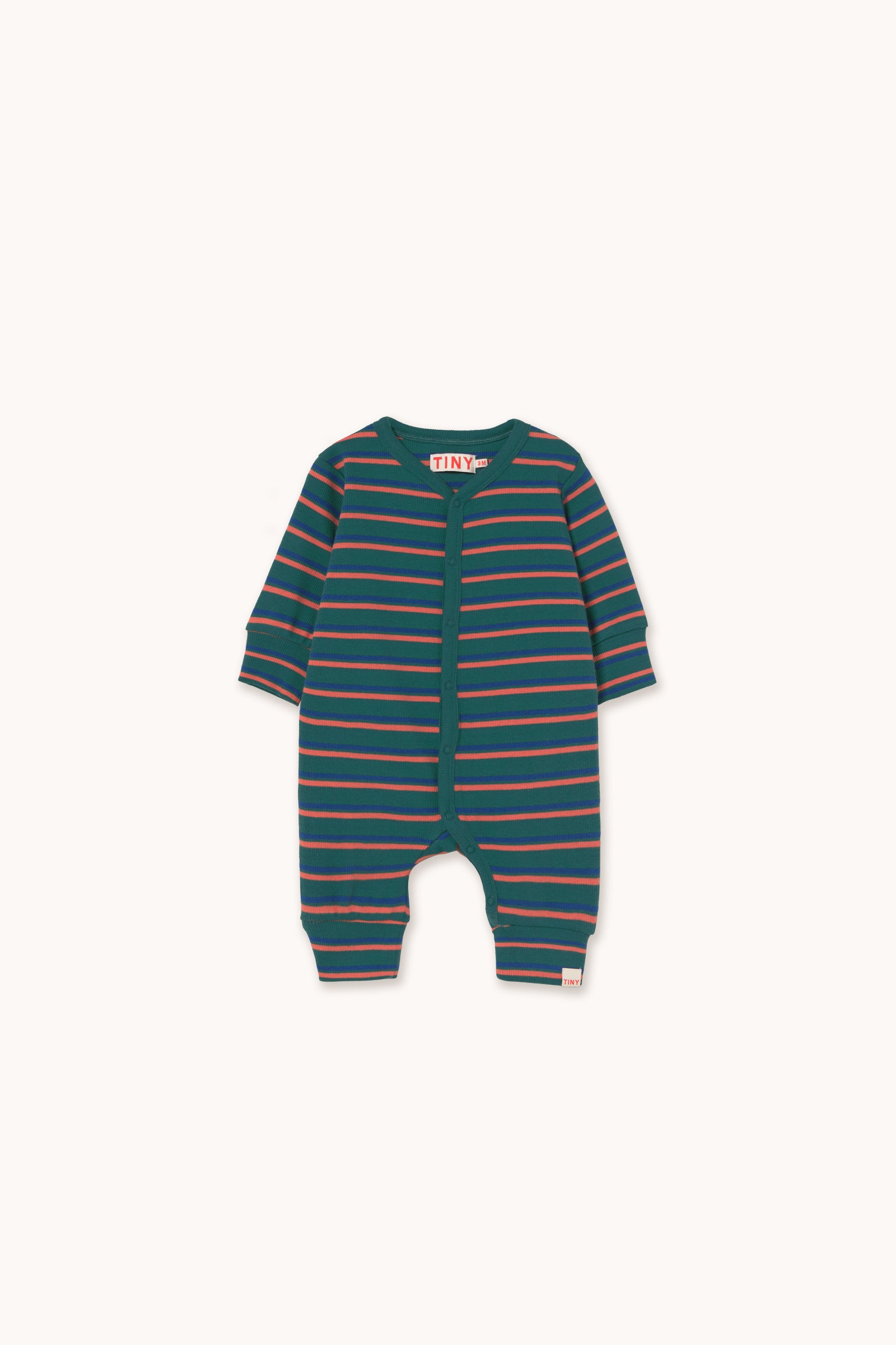 TINYCOTTONS DUO STRIPES BABY ONEPIECE