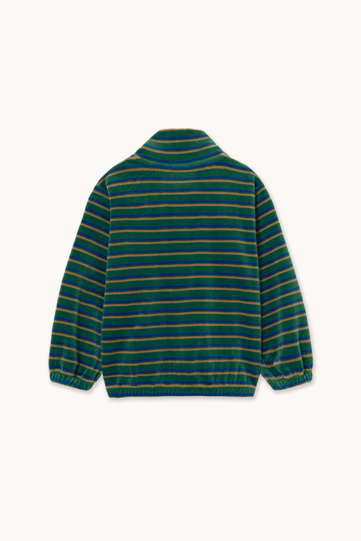 TINYCOTTONS DUO STRIPES MOCKNECK SWEATSHIRT