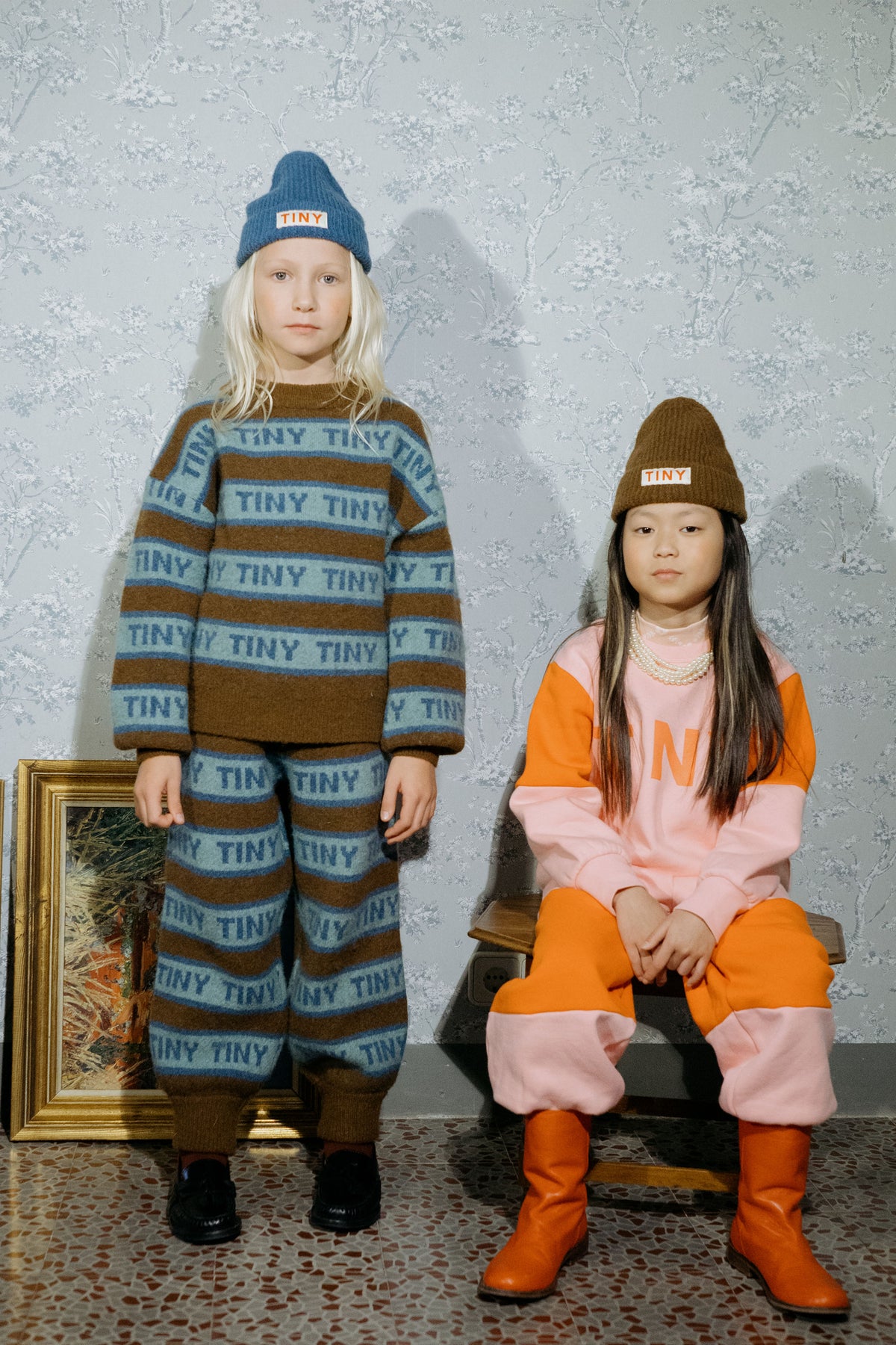 TINYCOTTONS SOLID BEANIE / BROWN