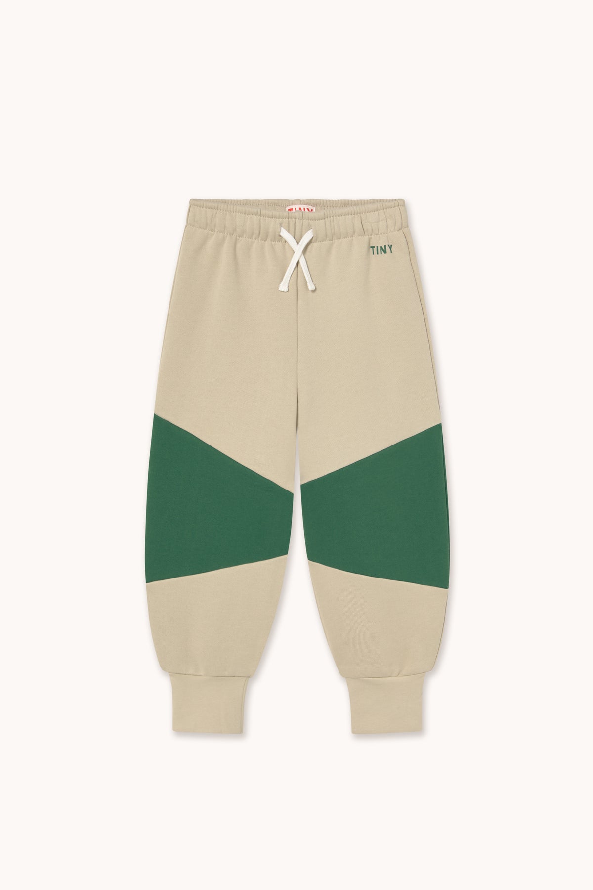 TINYCOTTONS COLOR BLOCK SWEATPANT / GREEN