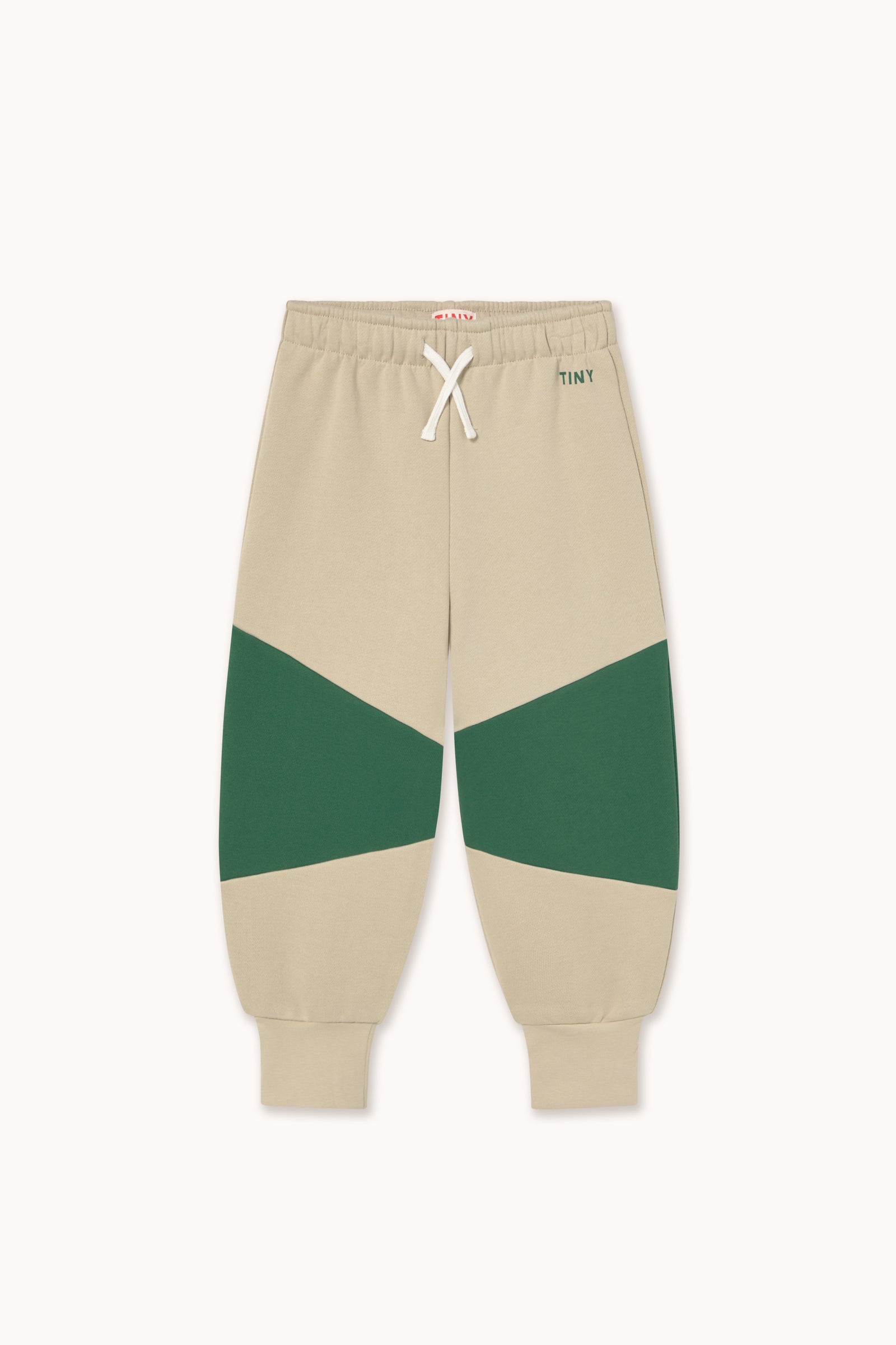 TINYCOTTONS COLOR BLOCK SWEATPANT / GREEN