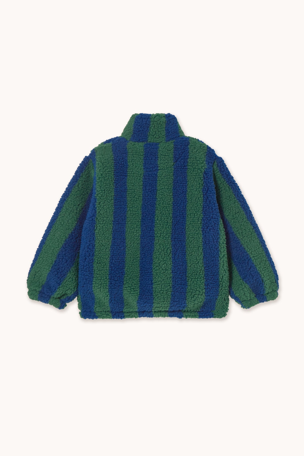 TINYCOTTONS STRIPES SHERPA SWEATSHIRT