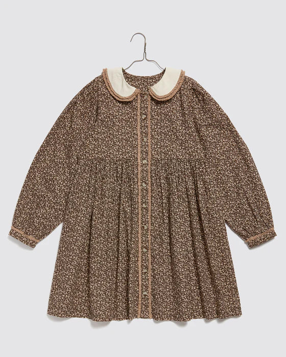 LITTLE COTTON CLOTHES AGATHA DRESS / BRACKEN FLORAL