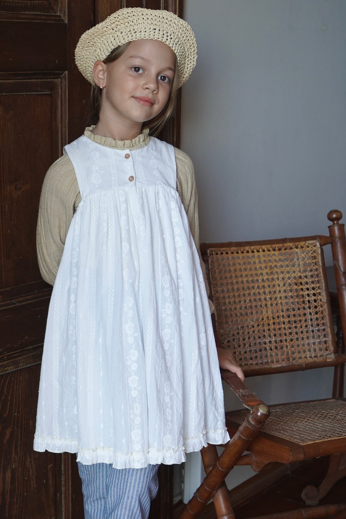 HOUSE OF PALOMA BIJOU DRESS / HEIRLOOM LACE - Milk + Bots