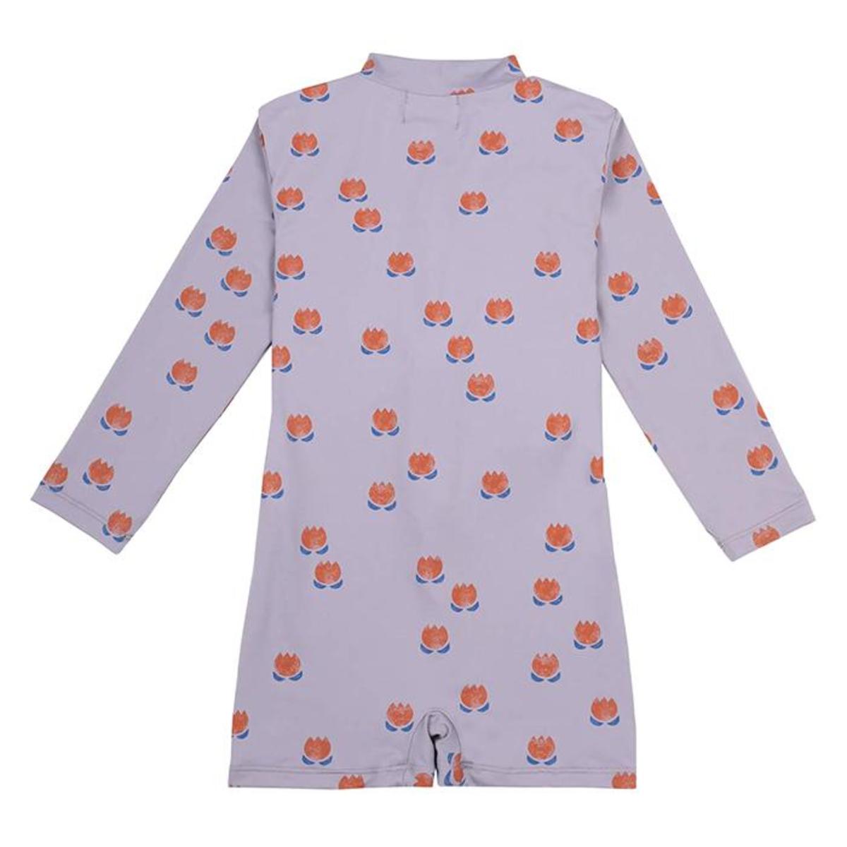 BOBO CHOSES CHOCOLATE FLOWERS SWIM PLAYSUIT