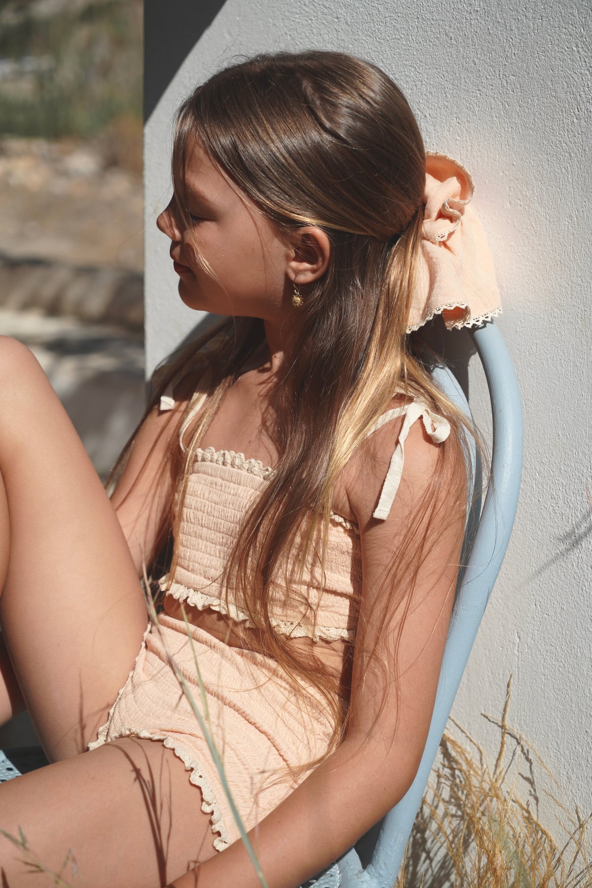 HOUSE OF PALOMA COUCOU SCRUNCHIE / PEACH SORBET