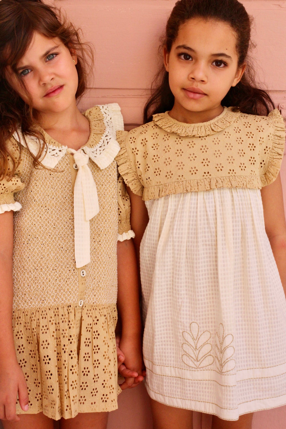 BONJOUR DIARY PIA DRESS / HONEY BRODERIE