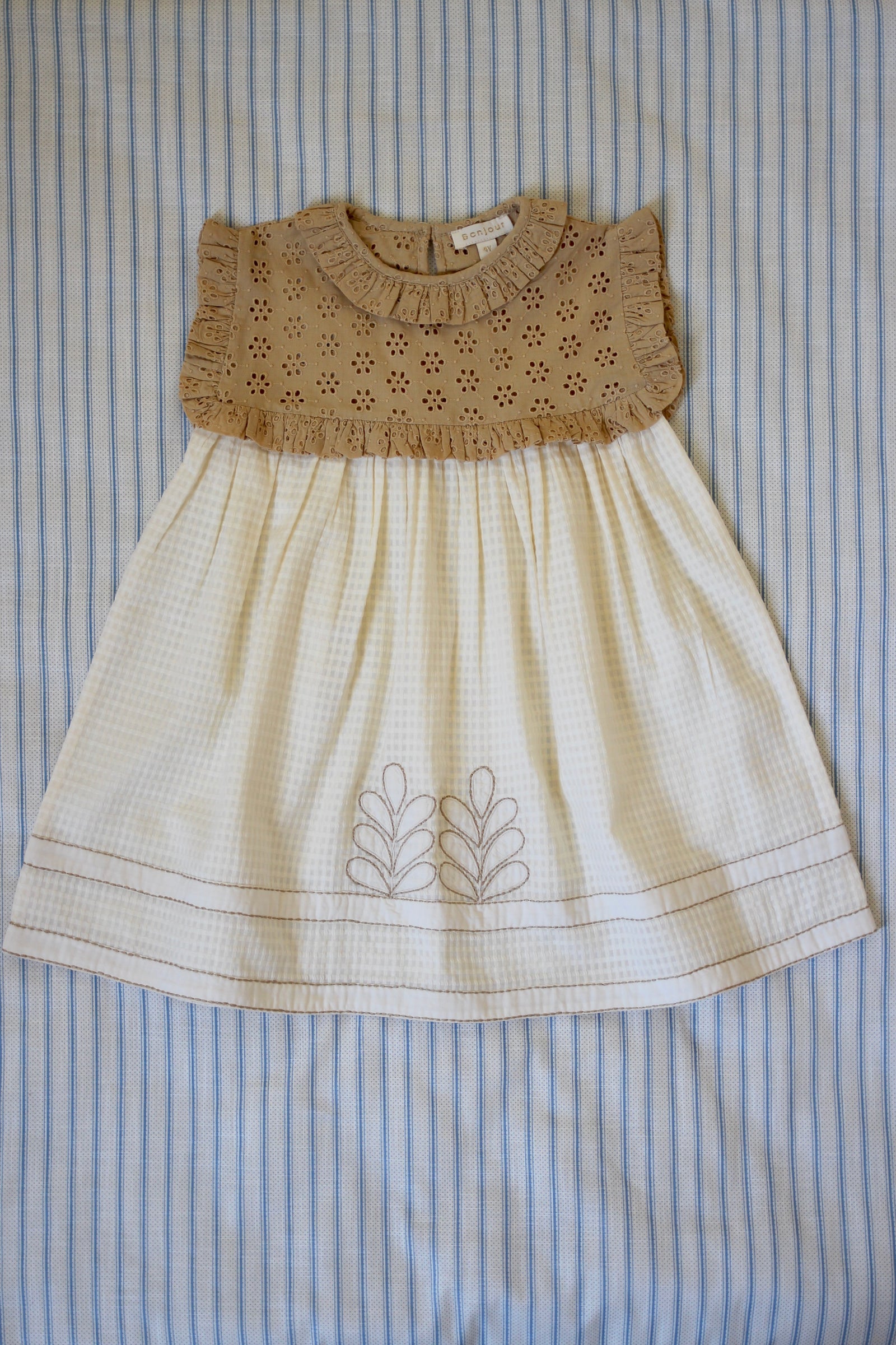 BONJOUR DIARY PIA DRESS / HONEY BRODERIE