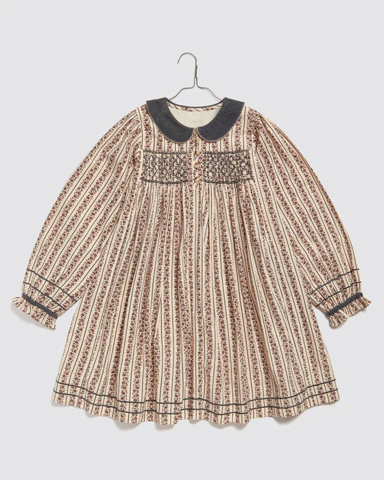 LITTLE COTTON CLOTHES ELIZABETH SMOCKED DRESS / MALLORY FLORAL