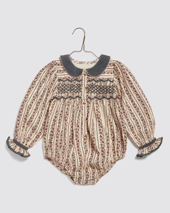 LITTLE COTTON CLOTHES EMILLE ROMPER / MALLORY FLORAL