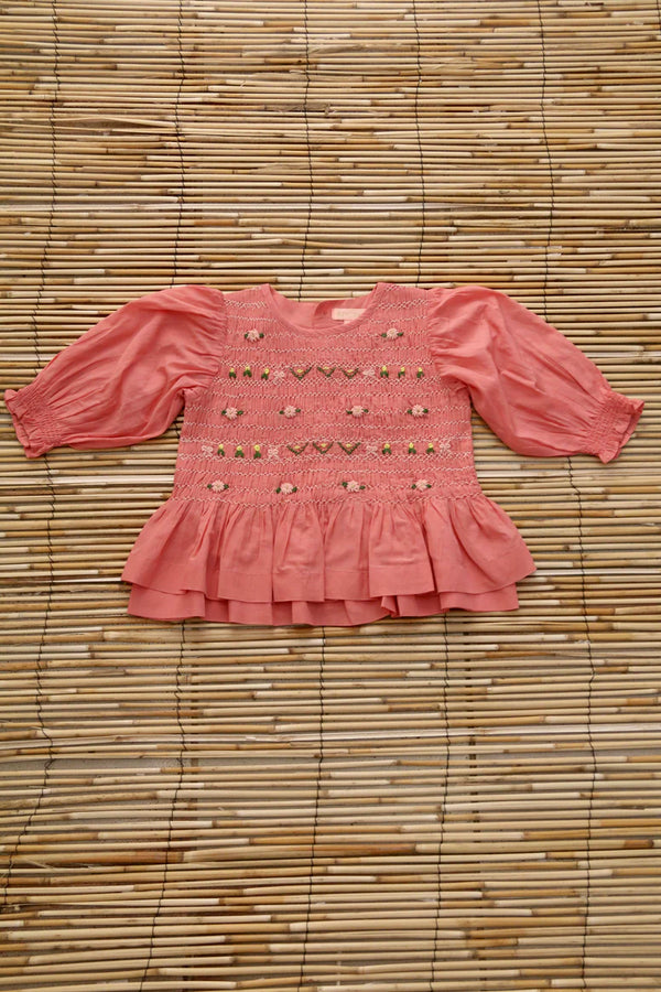 ワンピース Bonjour diary 2023fw smocking blouse ワンピース Bonjour diary 2023fw smocking blouse Bonjour