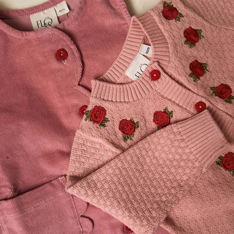 FLOESS MIA DRESS / VELVET ROSE