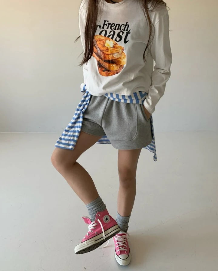 WOMEN&#39;S DAILY RETRO SHORT / 6 COLORS