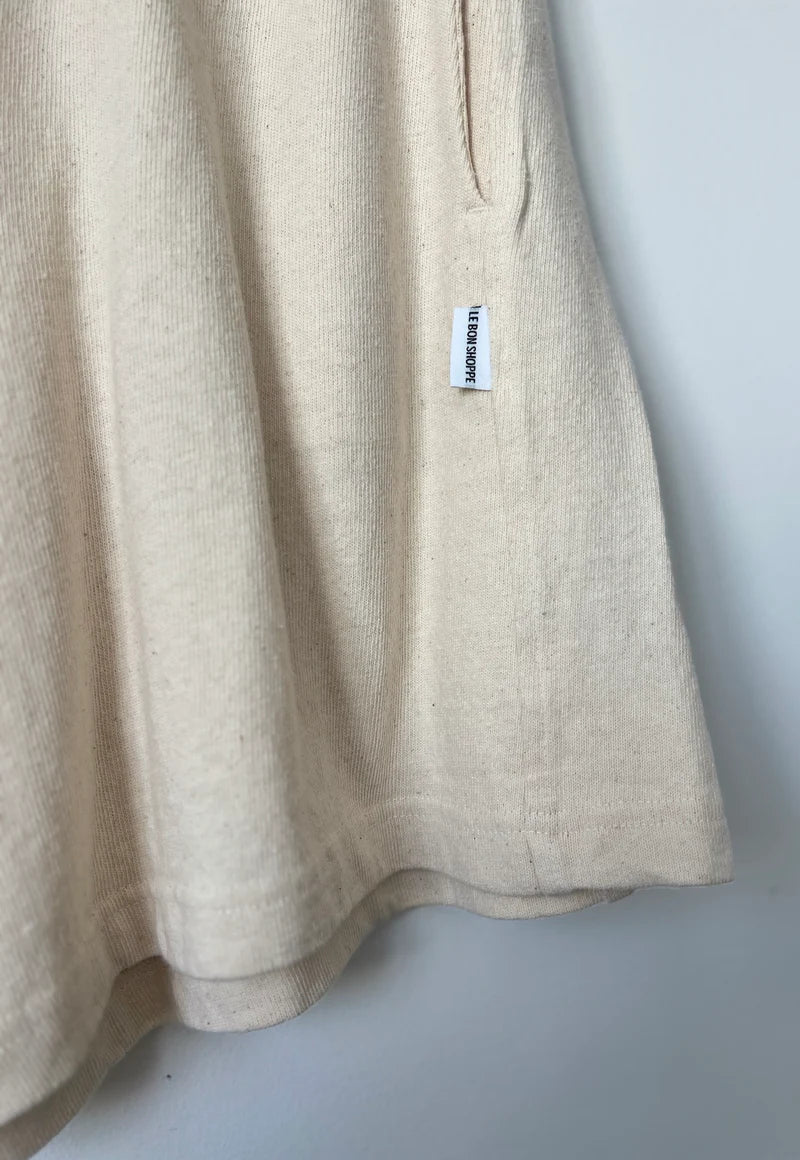 LE BON SHOPPE FLARED BASKETBALL SHORTS / NATUREL