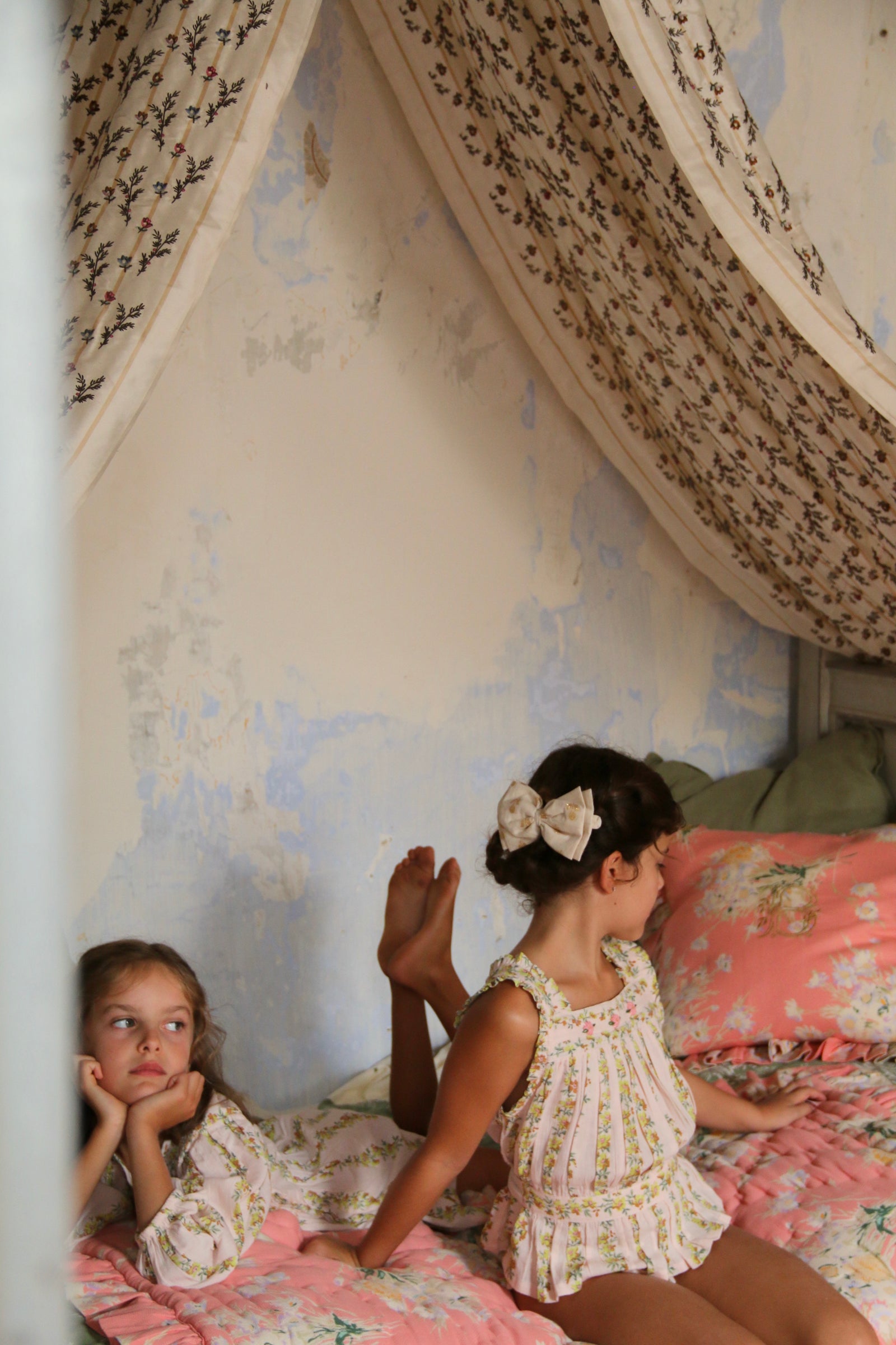 BONJOUR DIARY TOP + PANTY / FLOWER PARADE