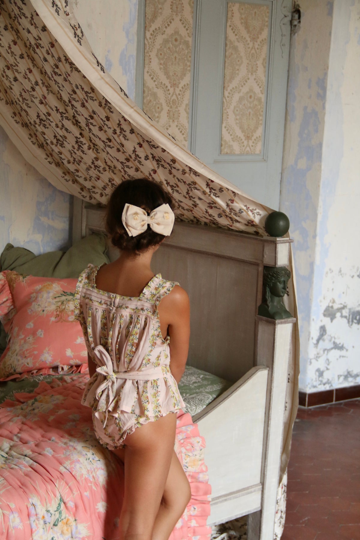 BONJOUR DIARY TOP + PANTY / FLOWER PARADE