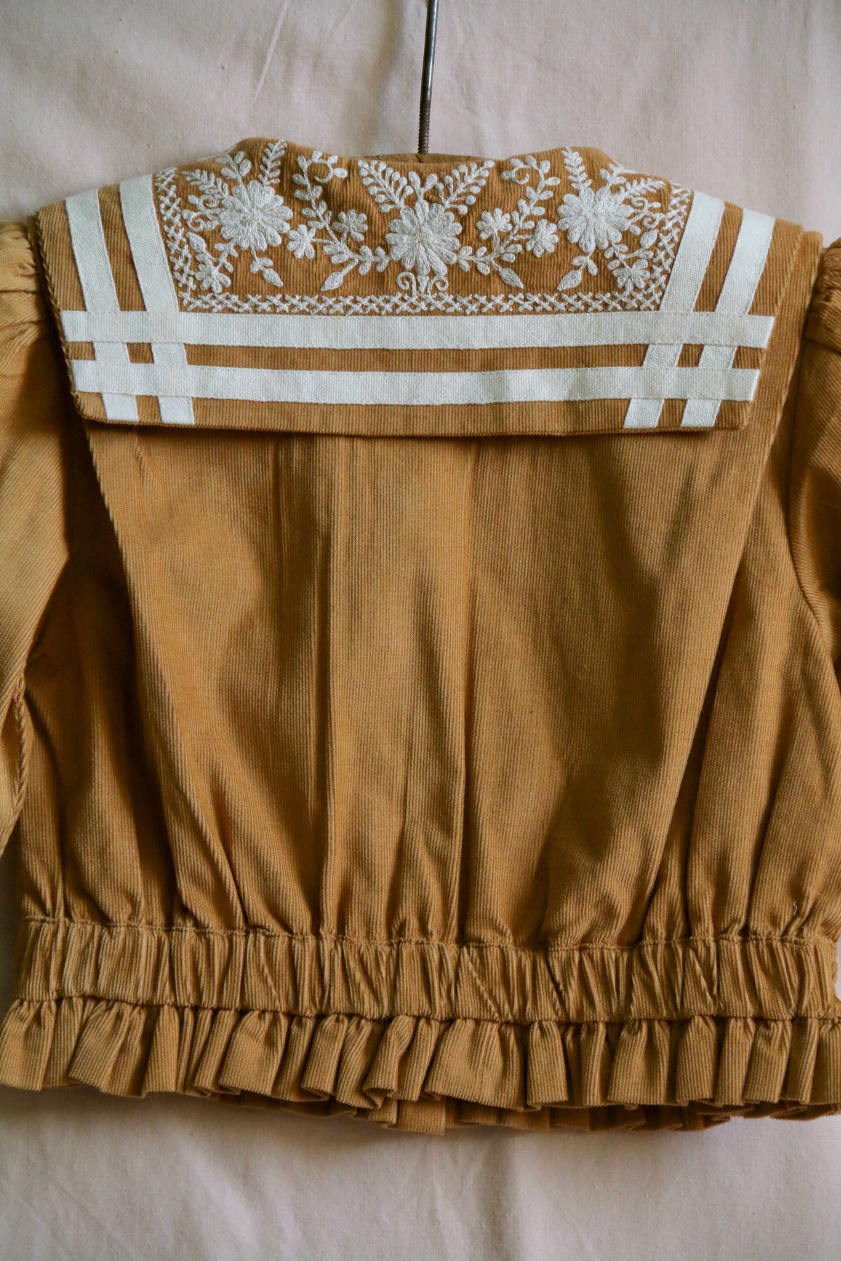 BONJOUR DIARY SAILOR BLOUSE / CURRY