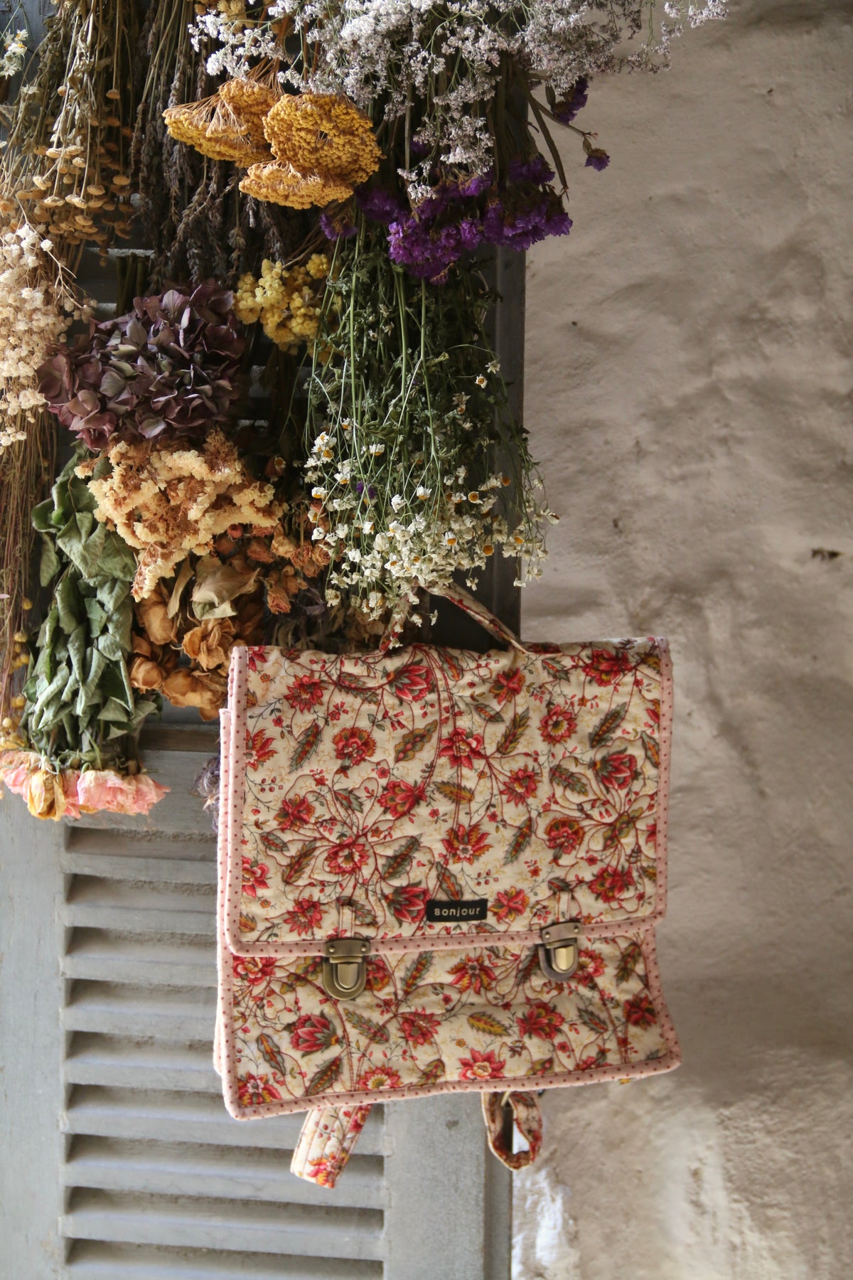 BONJOUR DIARY SCHOOL BAG / ALINE PRINT