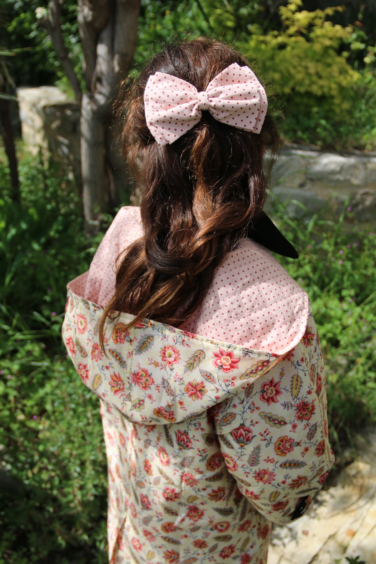 BONJOUR DIARY TRENCH COAT / ALINE PRINT