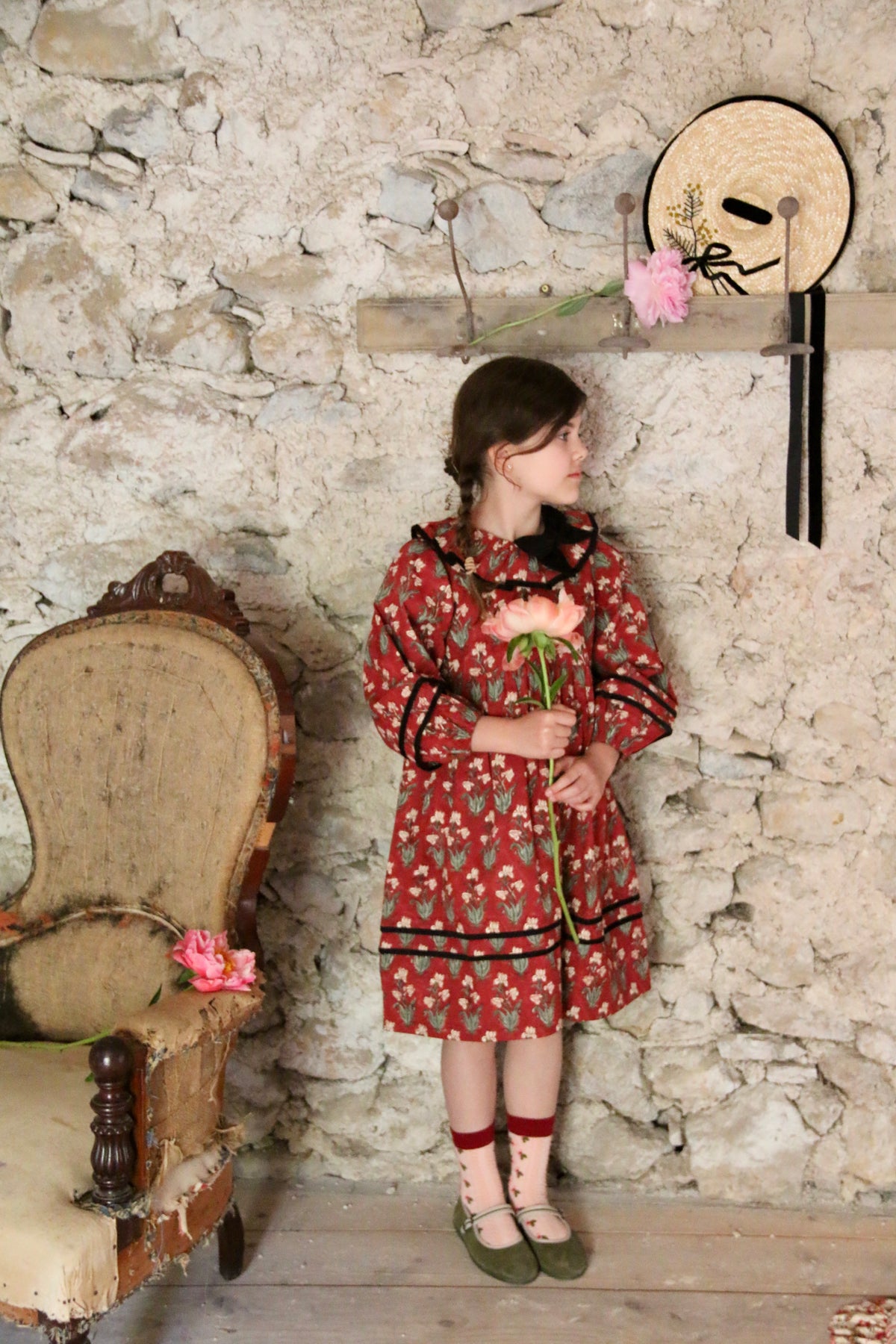 BONJOUR DIARY IRIS PRINTED DRESS