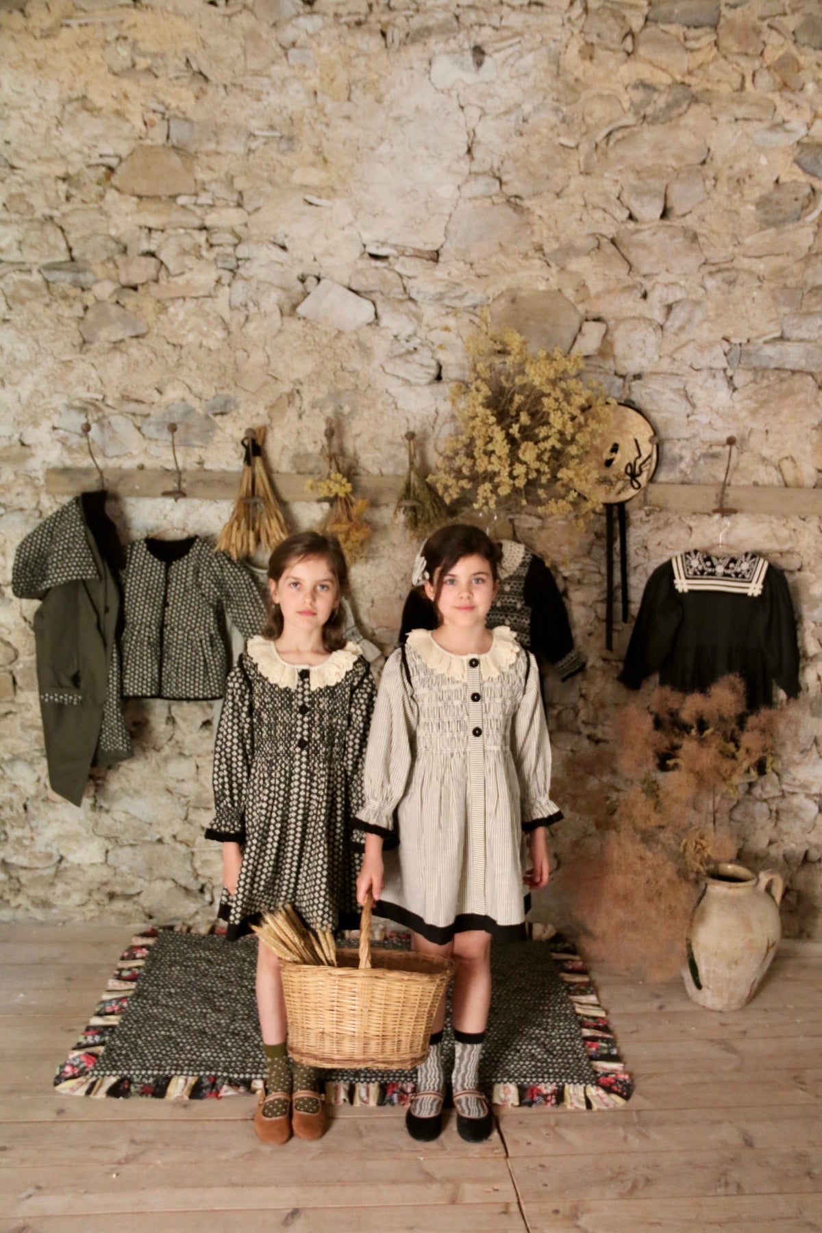 BONJOUR DIARY TUNIQUE W/ HAIR CLIP / PROVENCAL PRINT