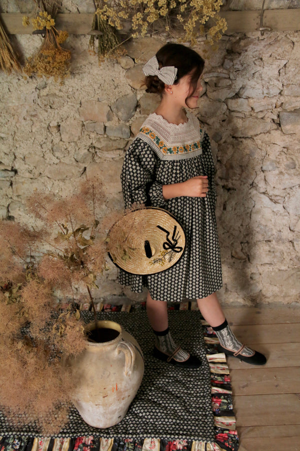 BONJOUR DIARY DRESS / PROVENCAL PRINT - Milk + Bots
