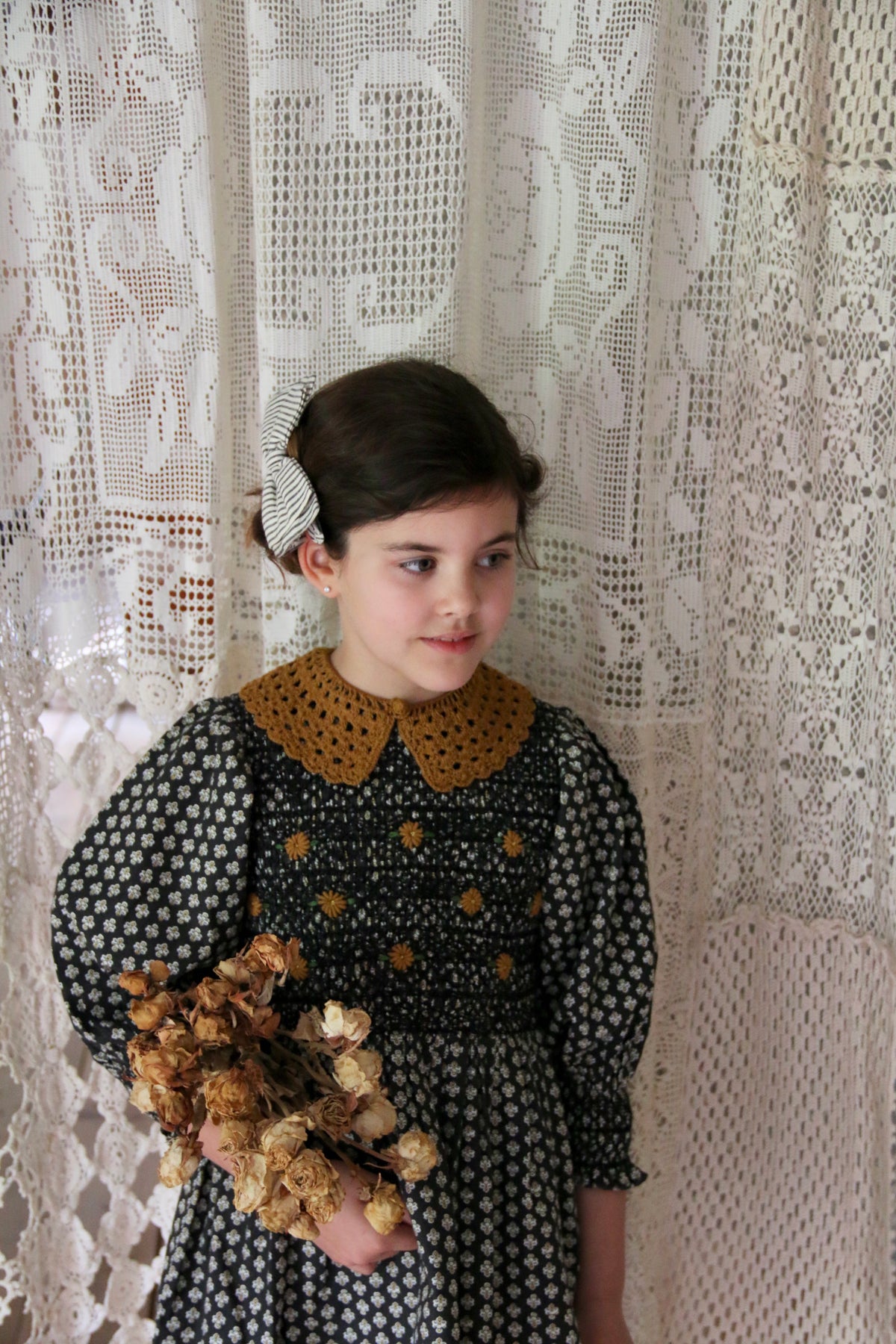 BONJOUR DIARY HANDSMOCK BLOUSE / PROVENCAL PRINT