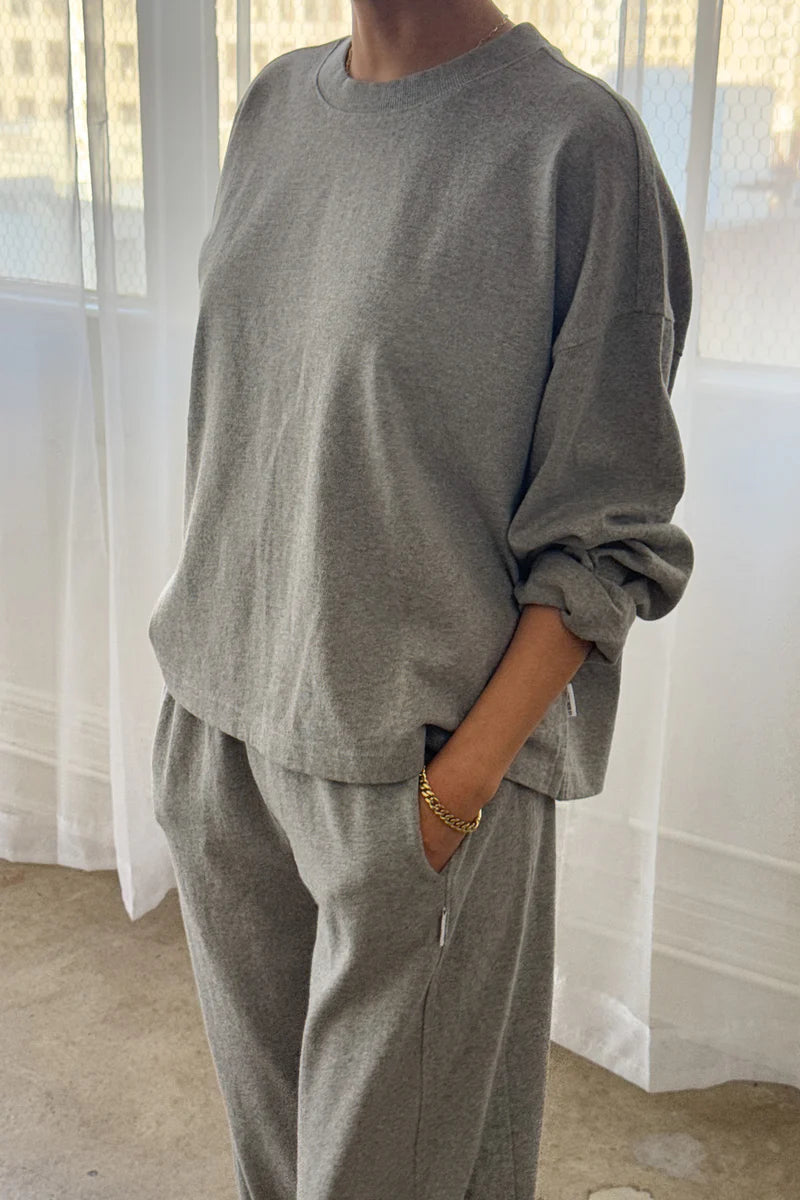 LE BON SHOPPE NATURELLE TEE / HEATHER GREY