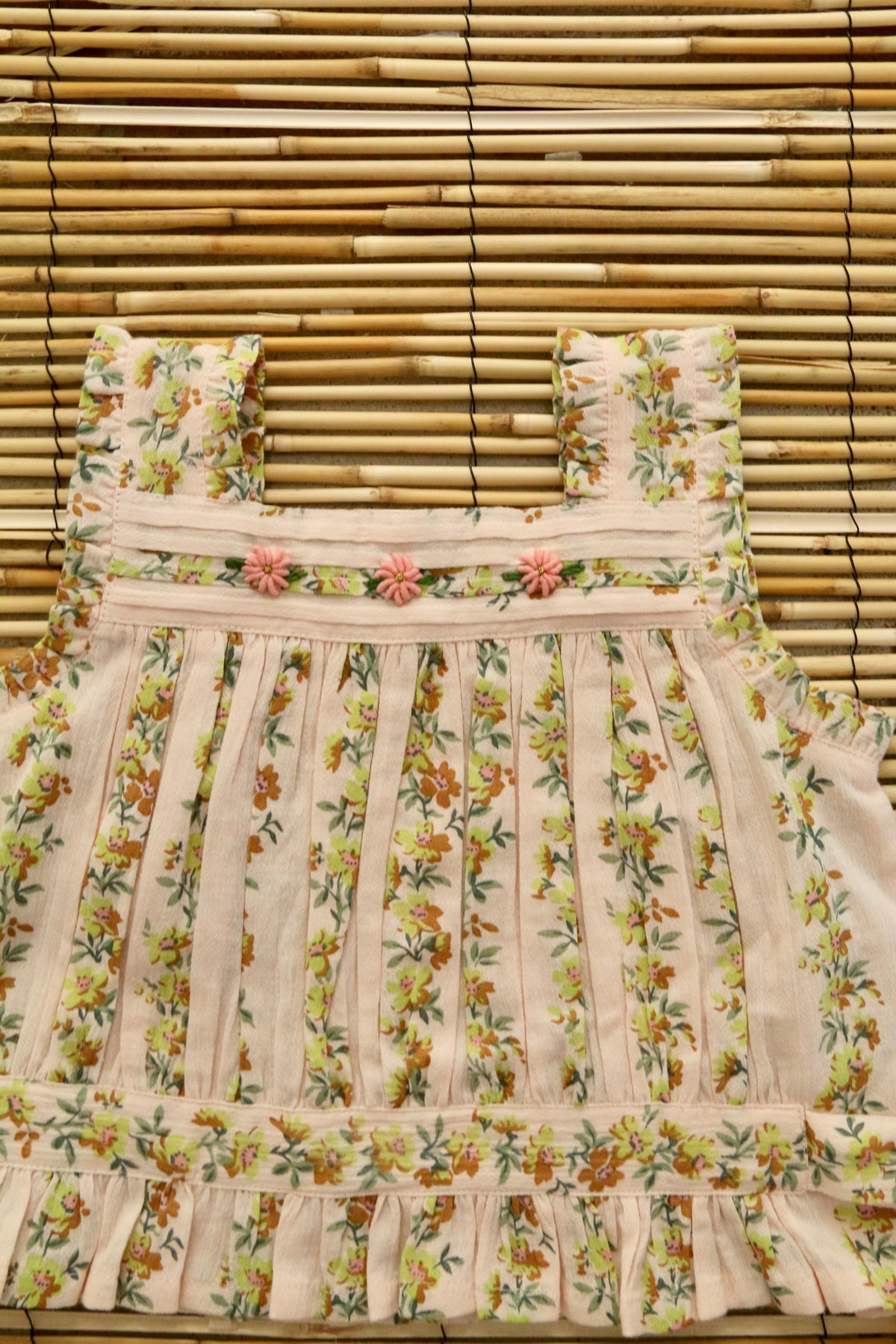 BONJOUR DIARY TOP + PANTY / FLOWER PARADE