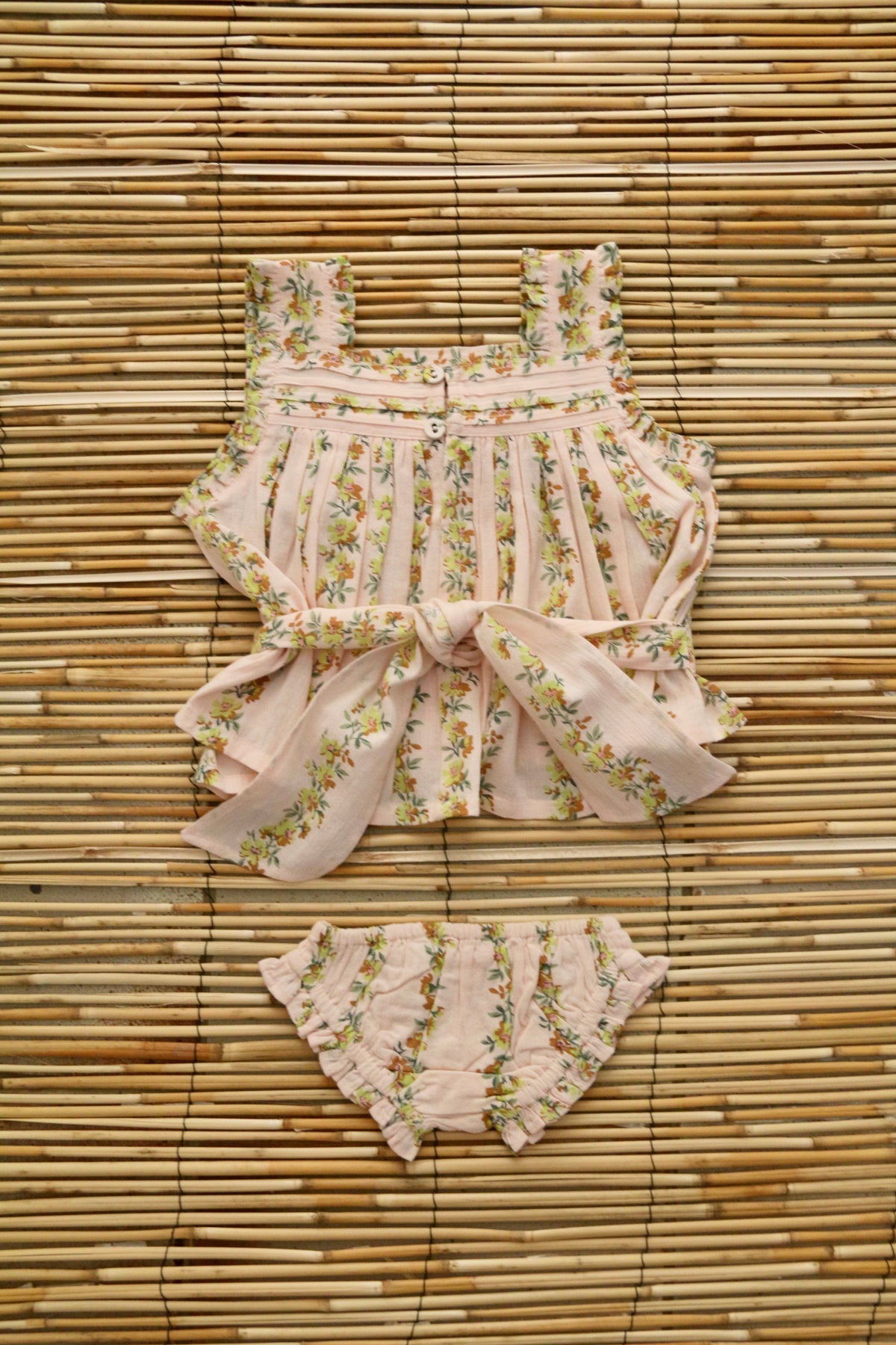 BONJOUR DIARY TOP + PANTY / FLOWER PARADE