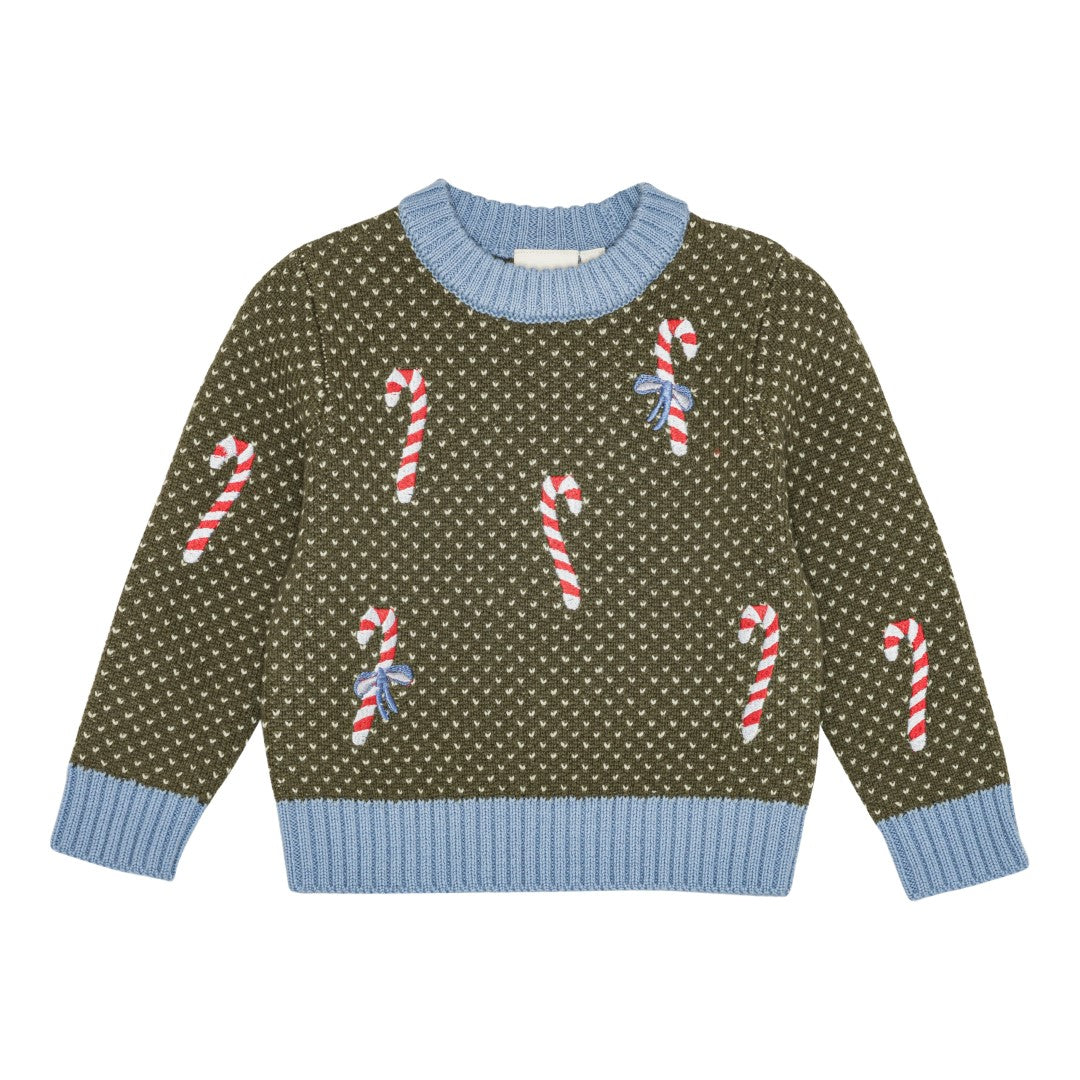 FLOESS JASPER SWEATER / CANDY CANE