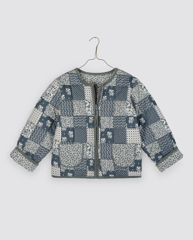 LITTLE COTTON CLOTHES JOJO COAT / PATCHWORK / REVERSIBLE