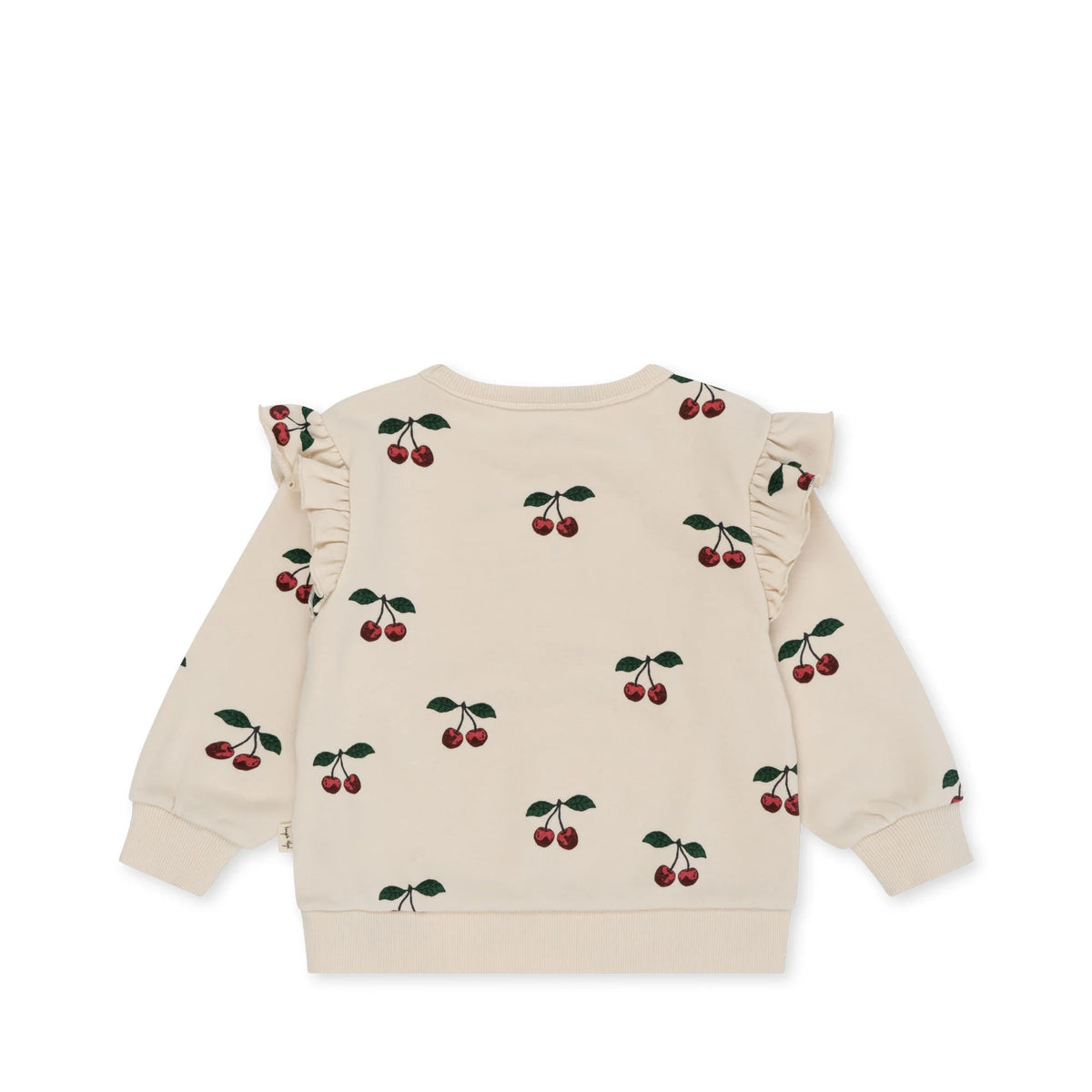 Konges Slojd Lou frill sweatshirt / ma grande cerise