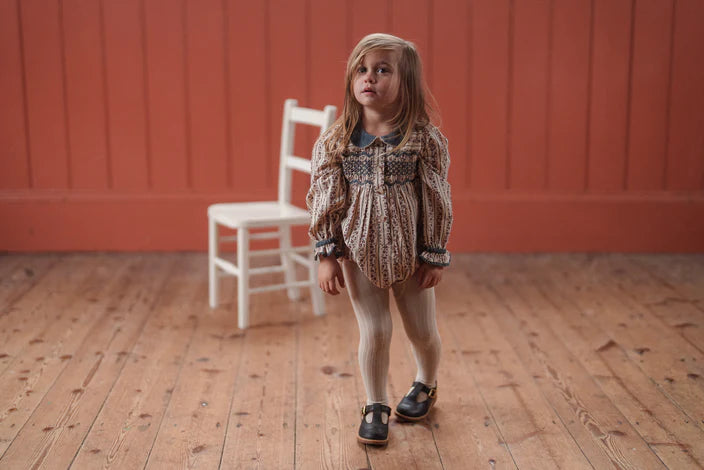 LITTLE COTTON CLOTHES EMILLE ROMPER / MALLORY FLORAL